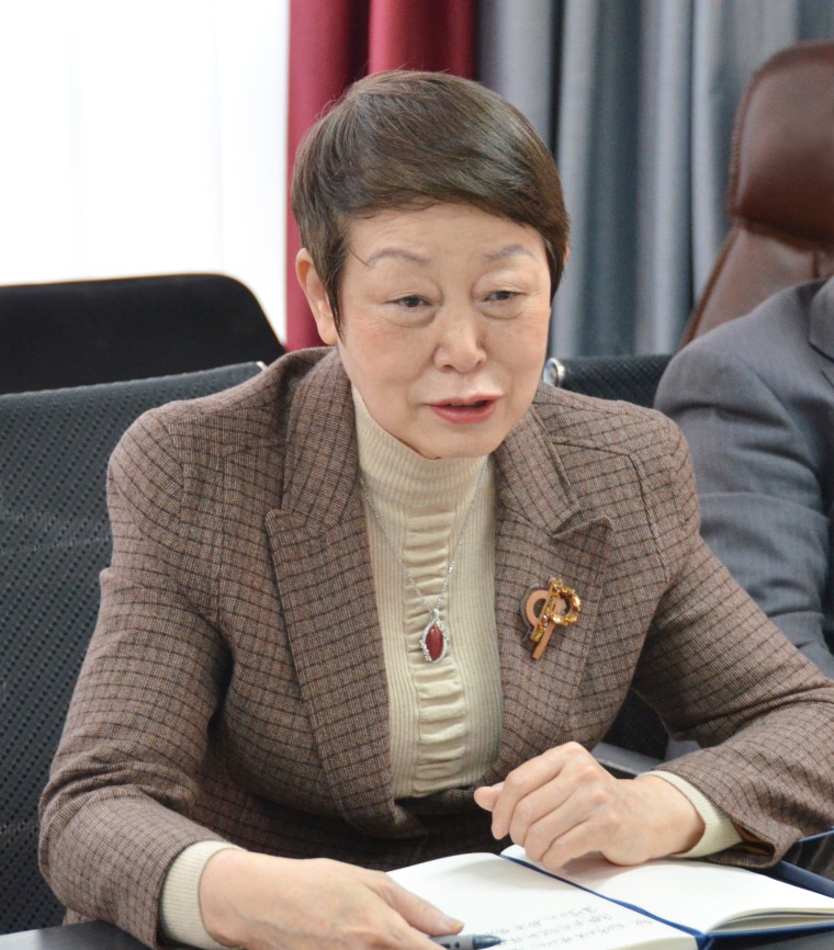 中國涂料工業(yè)協會名譽會長孫蓮英